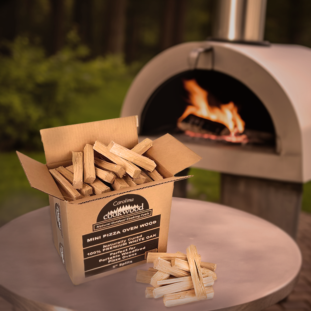 Boxed Pizza Oven Wood Chunks by Carolina Cookwood