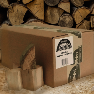 Boxed Maple Wood Chunks