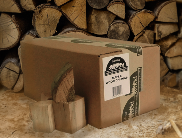 Boxed Maple Wood Chunks